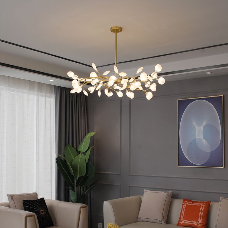 Modern Chandelier Light Fixture Bedroom or Living Room Decor - Image 3