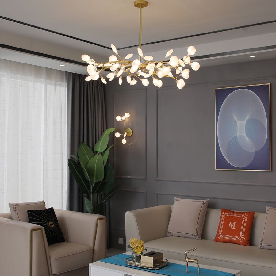 Modern Chandelier Light Fixture Bedroom or Living Room Decor - Image 8