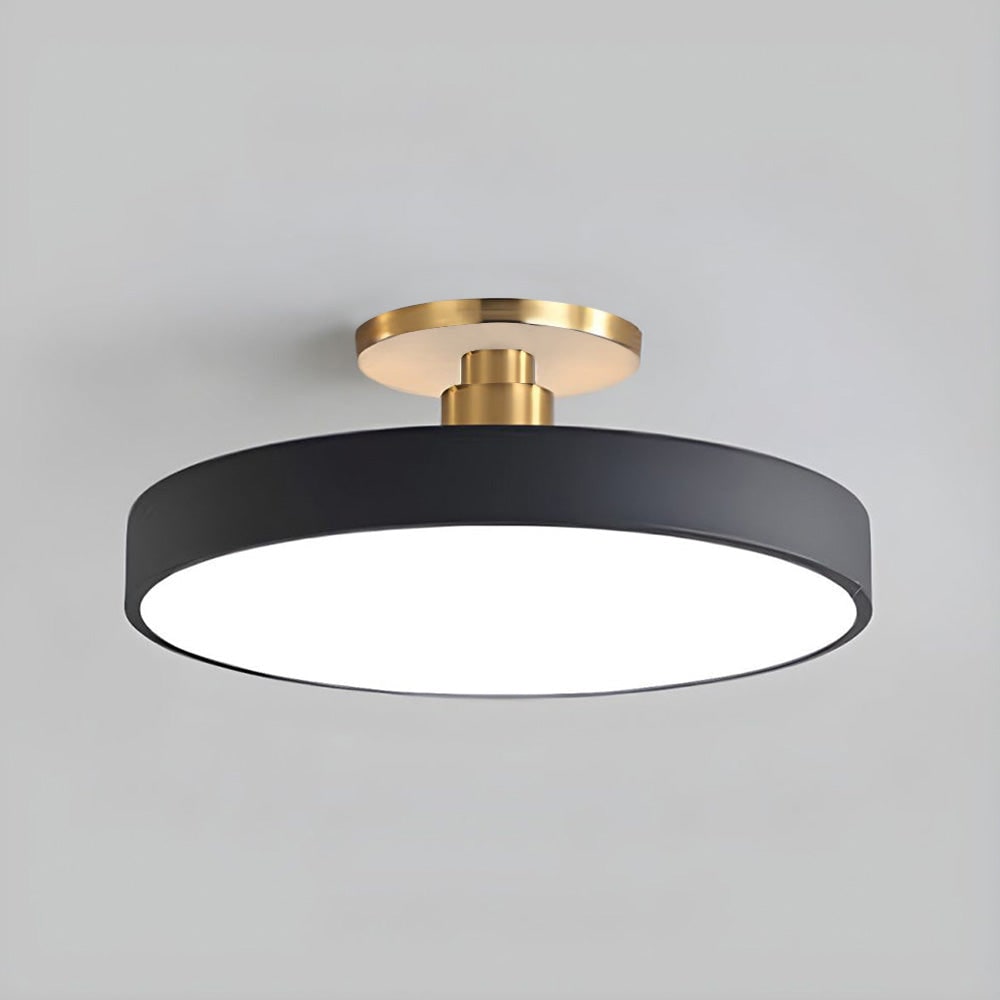 Modern Circular Ceiling Fixture Bedroom LED Flush Mount - Image 1