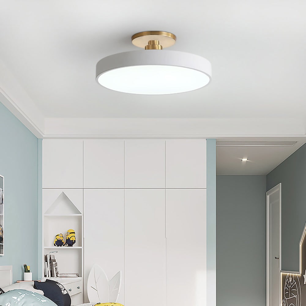 Modern Circular Ceiling Fixture Bedroom LED Flush Mount - Image 18