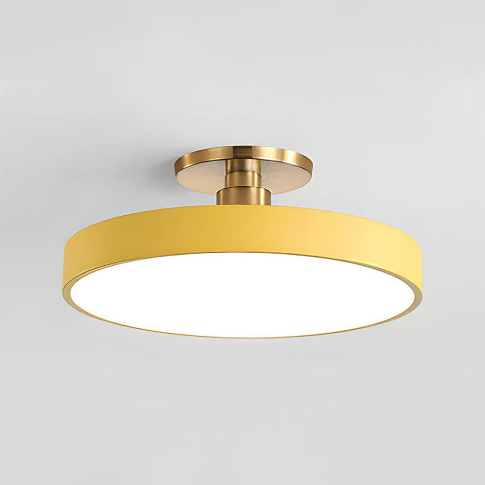 Modern Circular Ceiling Fixture Bedroom LED Flush Mount - Image 21