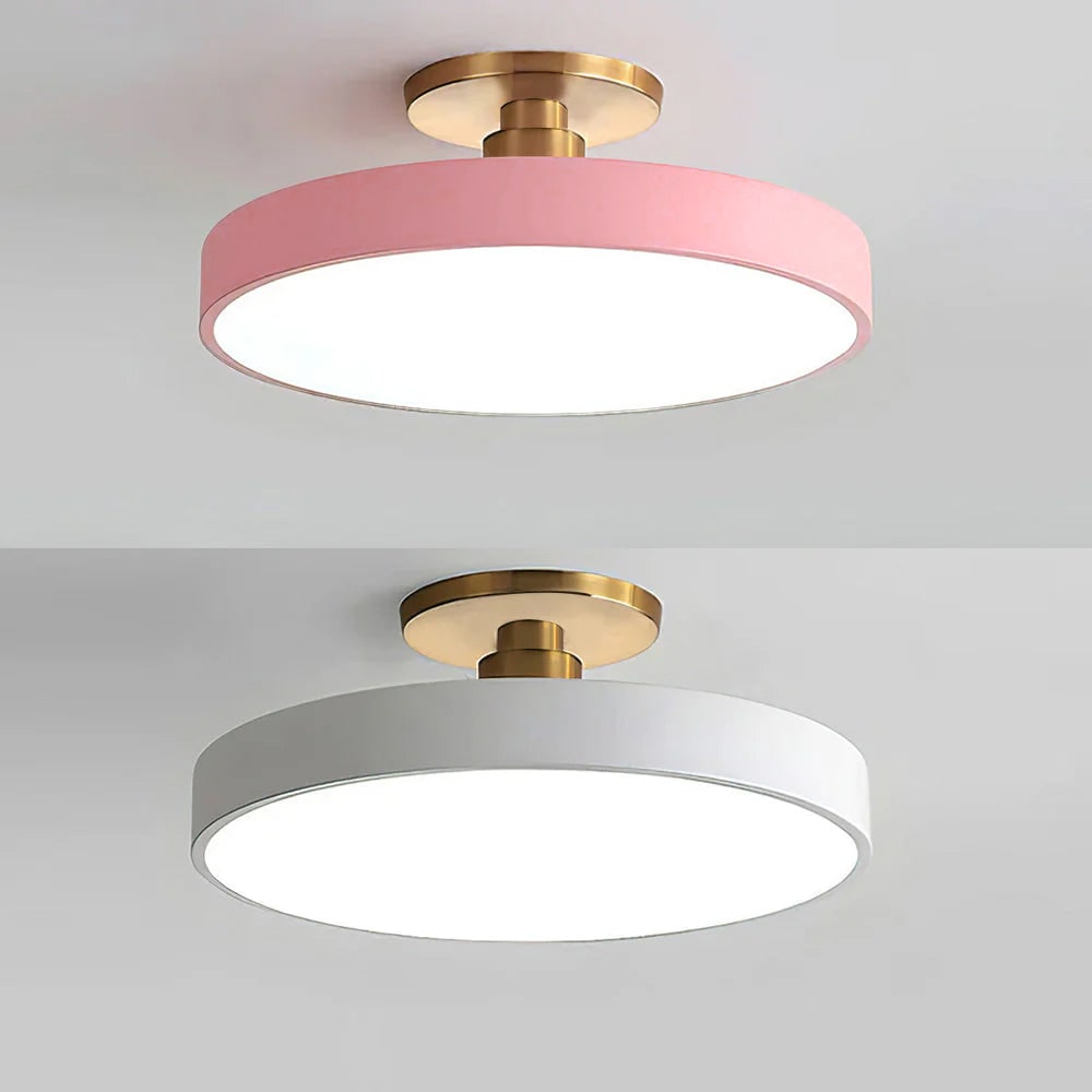 Modern Circular Ceiling Fixture Bedroom LED Flush Mount - Image 24