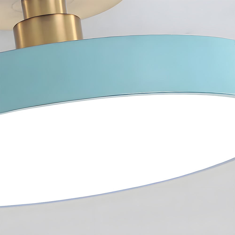 Modern Circular Ceiling Fixture Bedroom LED Flush Mount - Image 28