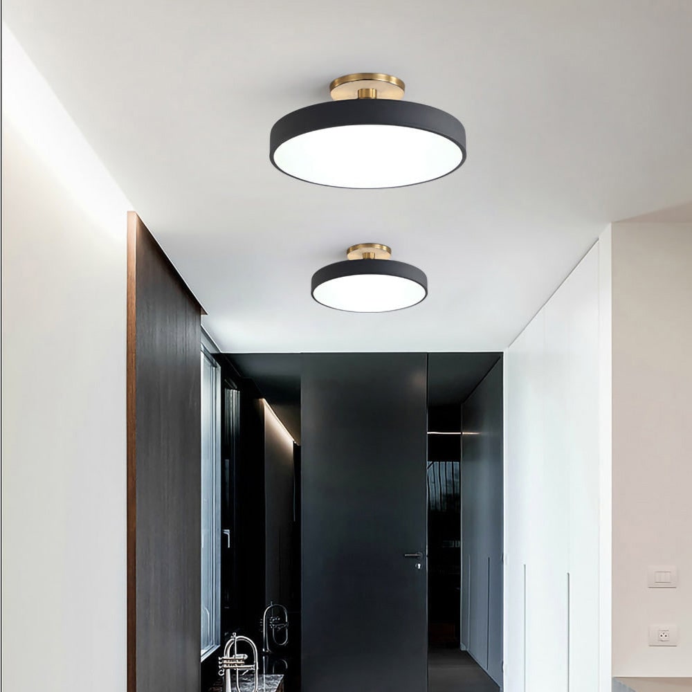 Modern Circular Ceiling Fixture Bedroom LED Flush Mount - Image 5