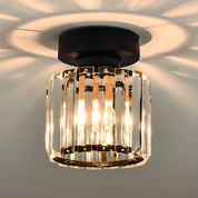 Modern Flush Mount Ceiling Light Crystal Shade Hallway - Image 16