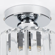 Modern Flush Mount Ceiling Light Crystal Shade Hallway - Image 44