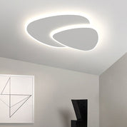 Modern Flush Mount Ceiling Light Living Room White Design - Image 5