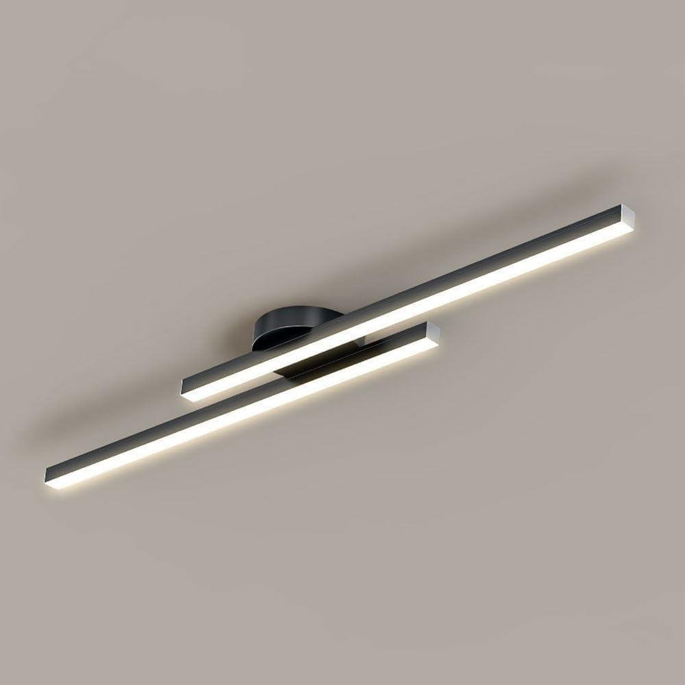 Modern LED Ceiling Fixture Living Room Aluminium Design - Image 1
