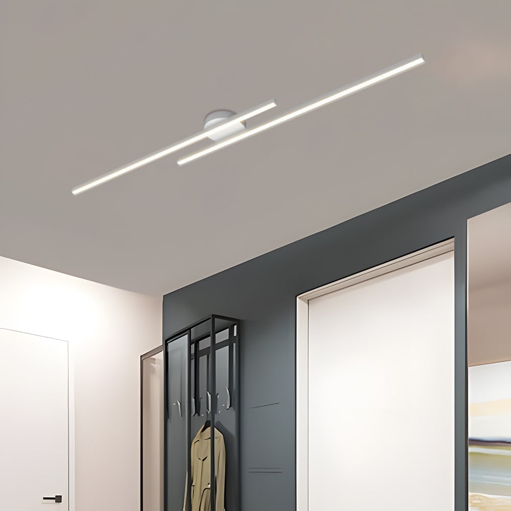 Modern LED Ceiling Fixture Living Room Aluminium Design - Image 20