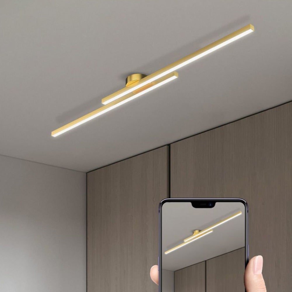 Modern LED Ceiling Fixture Living Room Aluminium Design - Image 25
