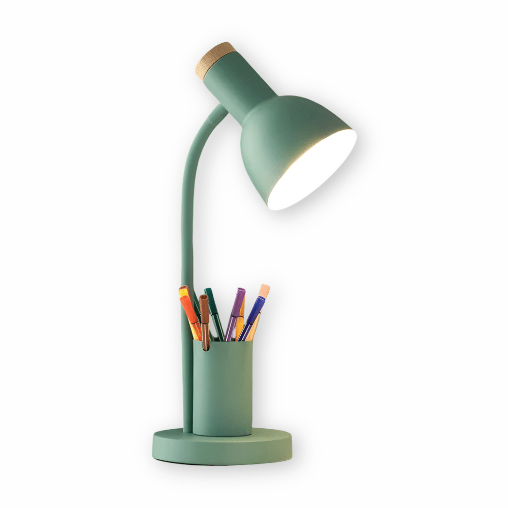 Modern LED Desk Lamp Pen Holder Home Office Use - Image 10