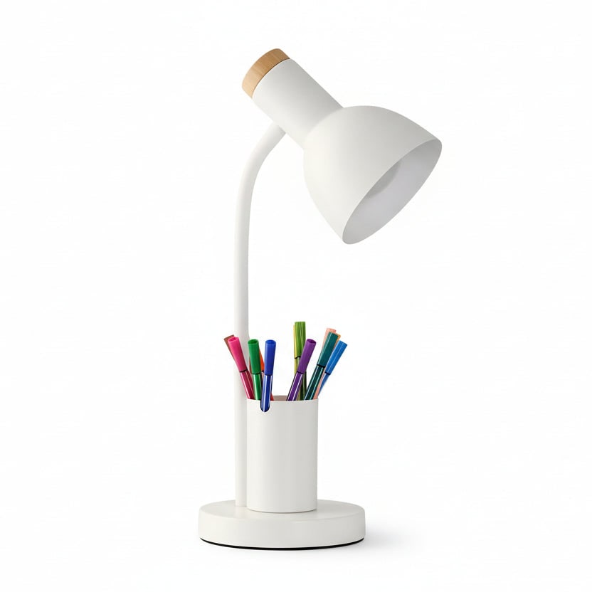 Modern LED Desk Lamp Pen Holder Home Office Use - Image 8