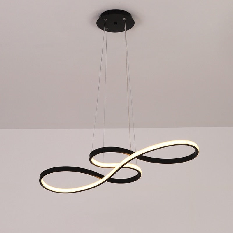 Modern Pendant Light Dining Room Black and Gold Design - Image 5