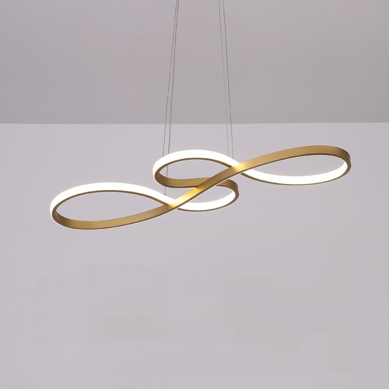 Modern Pendant Light Dining Room Black and Gold Design - Image 6