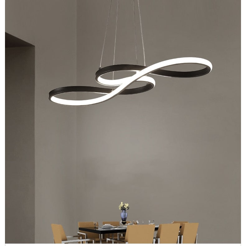 Modern Pendant Light Dining Room Black and Gold Design - Image 8
