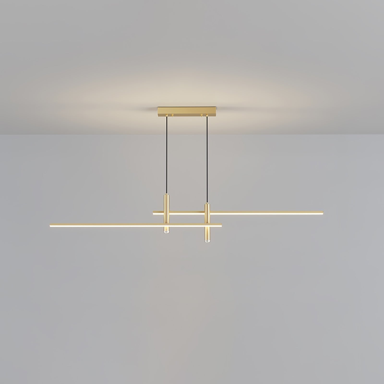 Modern Pendant Light Dining Room Sleek Black and Gold Design - Image 10