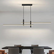 Modern Pendant Light Dining Room Sleek Black and Gold Design - Image 15