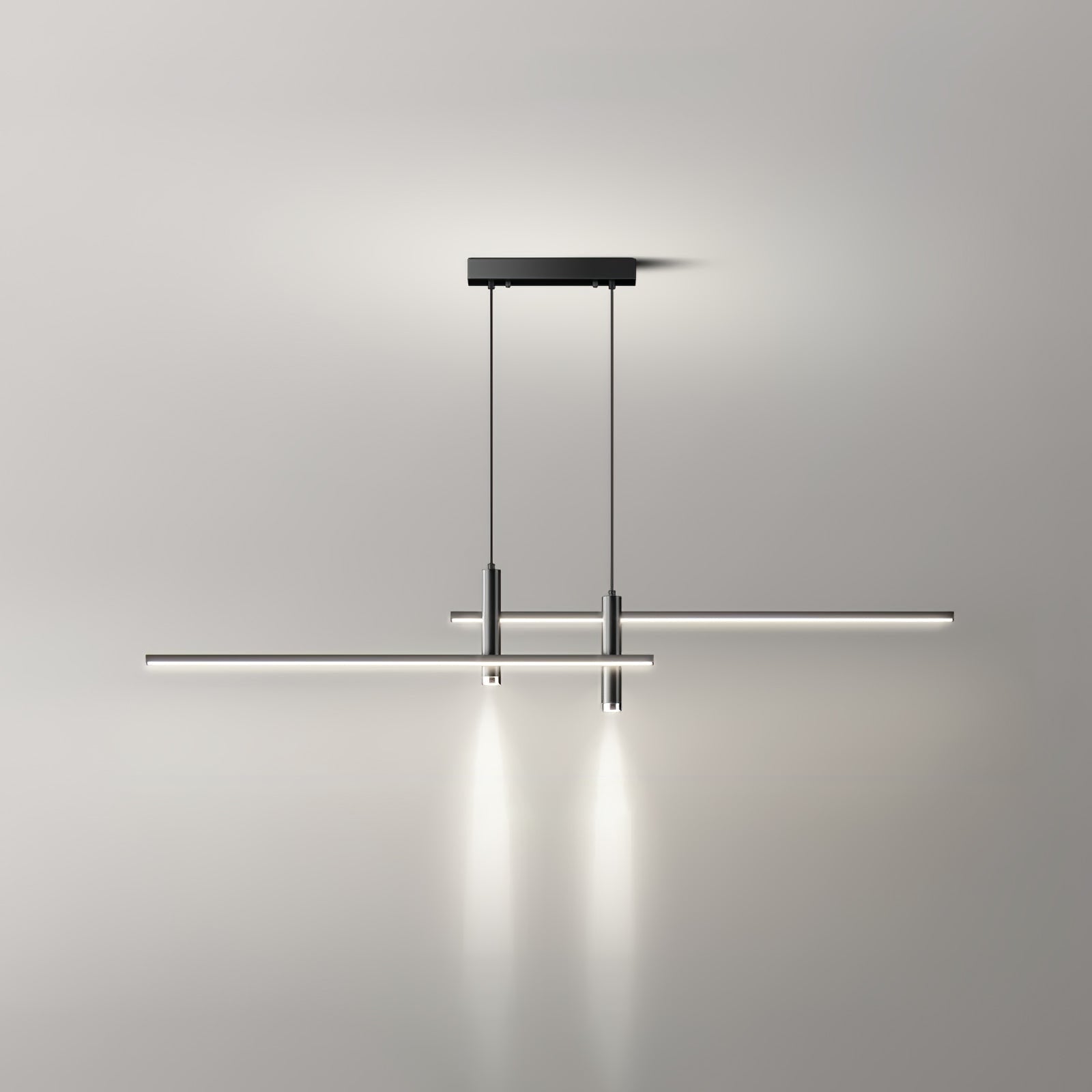 Modern Pendant Light Dining Room Sleek Black and Gold Design - Image 17