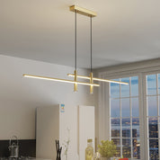 Modern Pendant Light Dining Room Sleek Black and Gold Design - Image 19