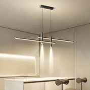 Modern Pendant Light Dining Room Sleek Black and Gold Design - Image 22