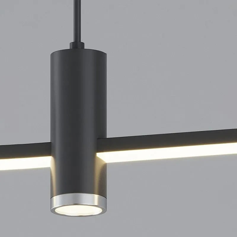 Modern Pendant Light Dining Room Sleek Black and Gold Design - Image 33