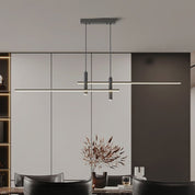 Modern Pendant Light Dining Room Sleek Black and Gold Design - Image 5