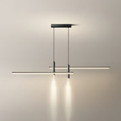 Modern Pendant Light Dining Room Sleek Black and Gold Design - Image 8