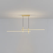 Modern Pendant Light Dining Room Sleek Black and Gold Design - Image 9