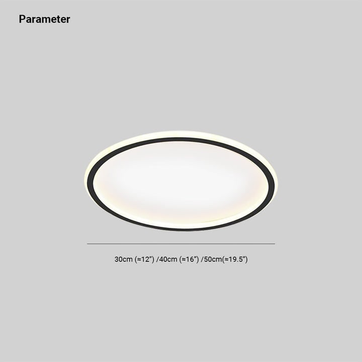 Modern Round Ceiling Fixture Ultra-Thin Design Home Use - Image 15