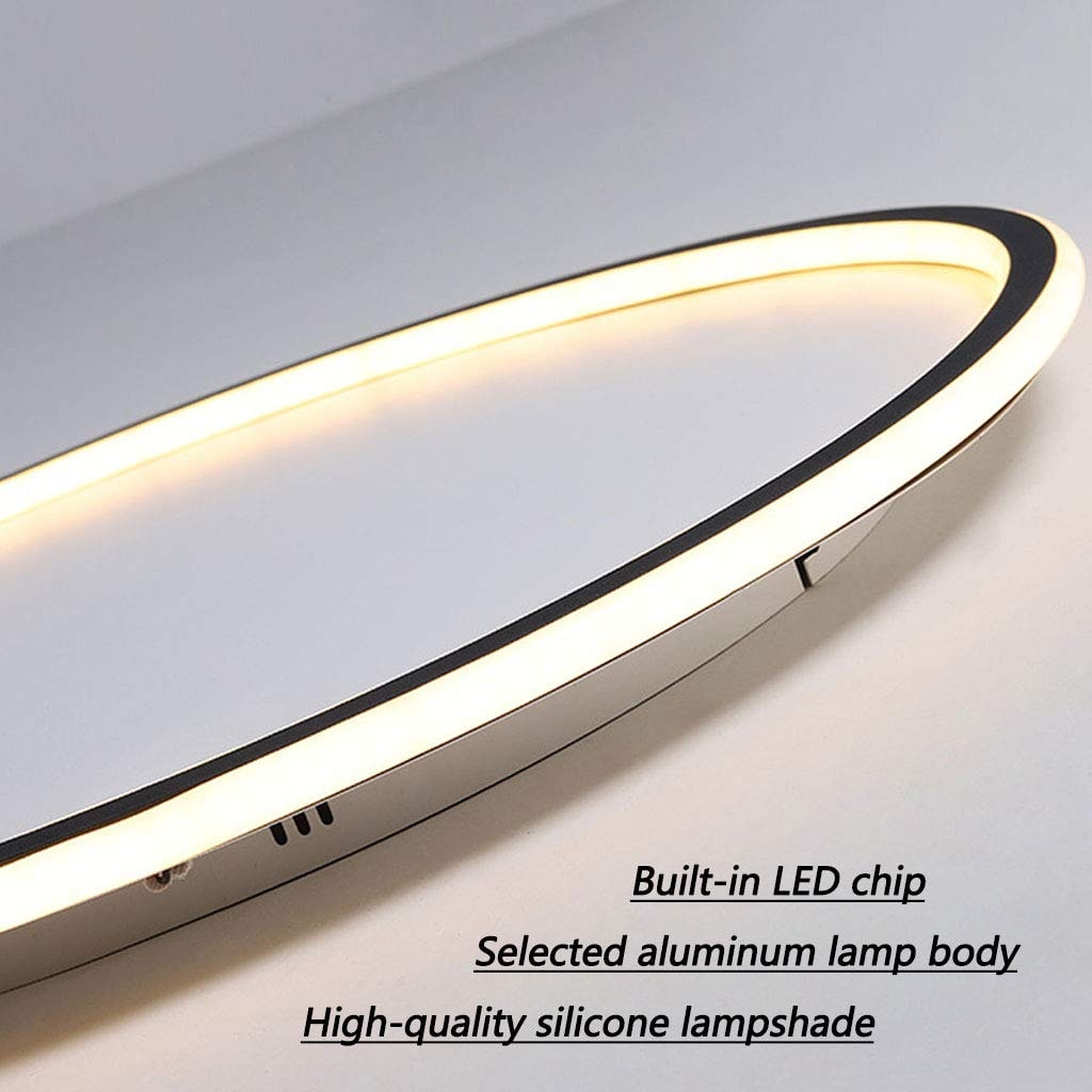 Modern Round Ceiling Fixture Ultra-Thin Design Home Use - Image 30