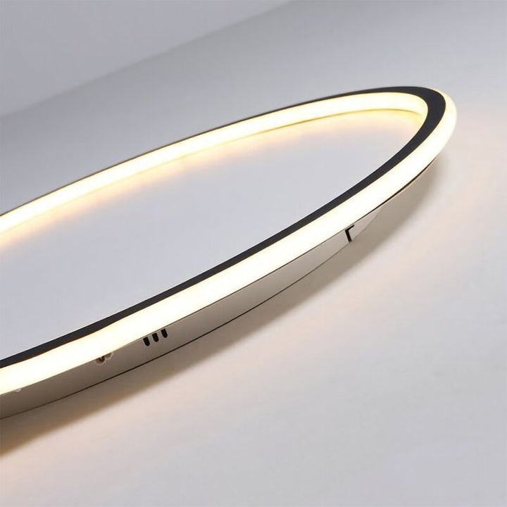 Modern Round Ceiling Fixture Ultra-Thin Design Home Use - Image 33