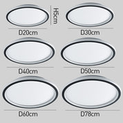 Modern Round Ceiling Fixture Ultra-Thin Design Home Use - Image 35