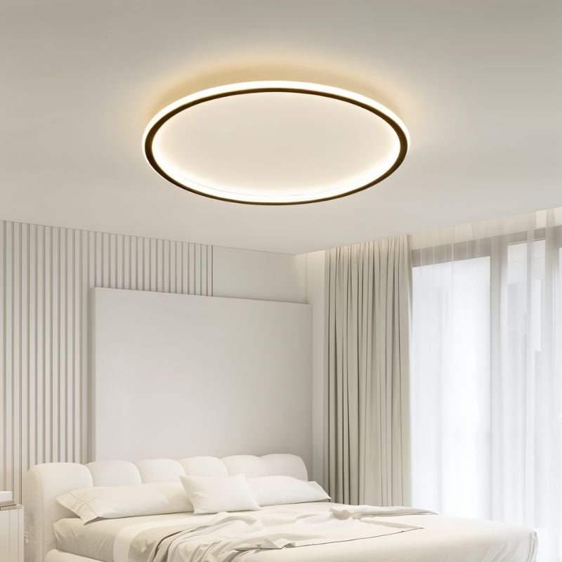 Modern Round Ceiling Fixture Ultra-Thin Design Home Use - Image 8