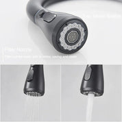 Modern Stainless Steel Kitchen Faucet Pull-Down Sprayer - Image 2