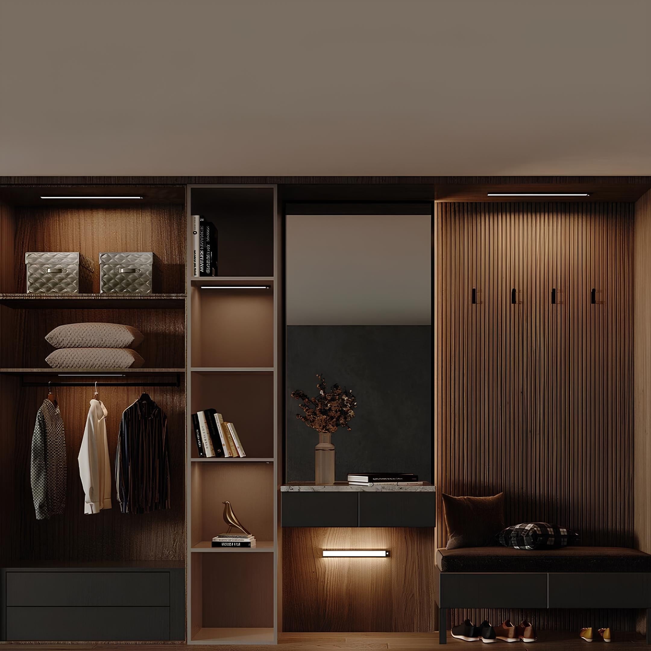 Motion Sensor LED Light Bar Closet Kitchen or Hallway Use - Image 9