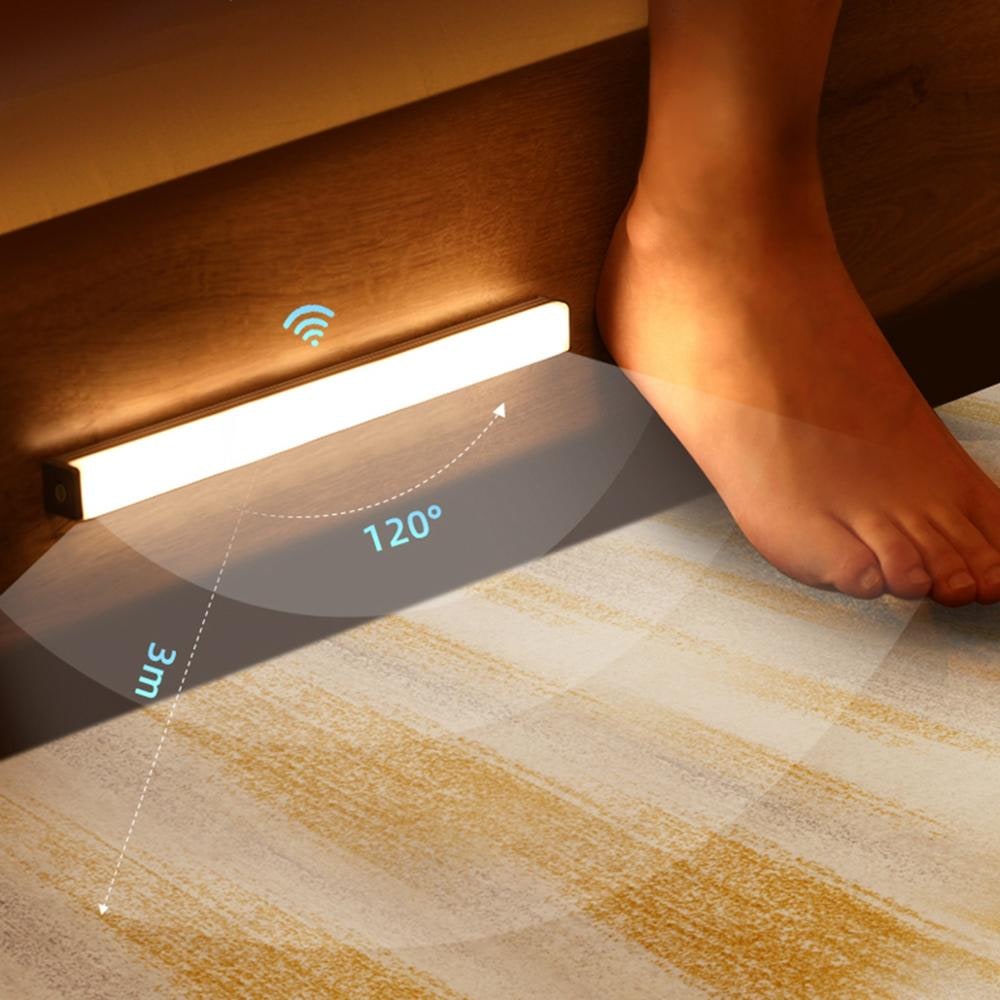 Motion Sensor LED Light Strip Under Bed or Closet Illumination - Image 6