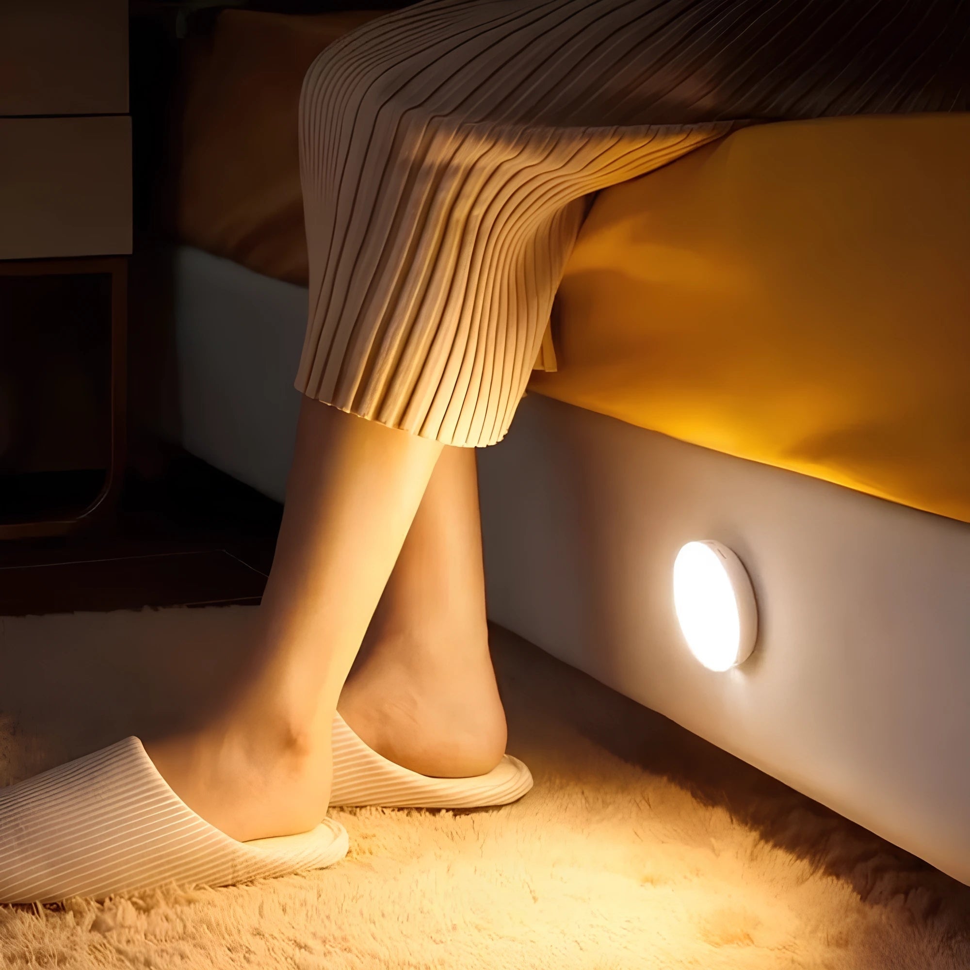 Motion Sensor Night Light Closet or Bedroom Operated - Image 2