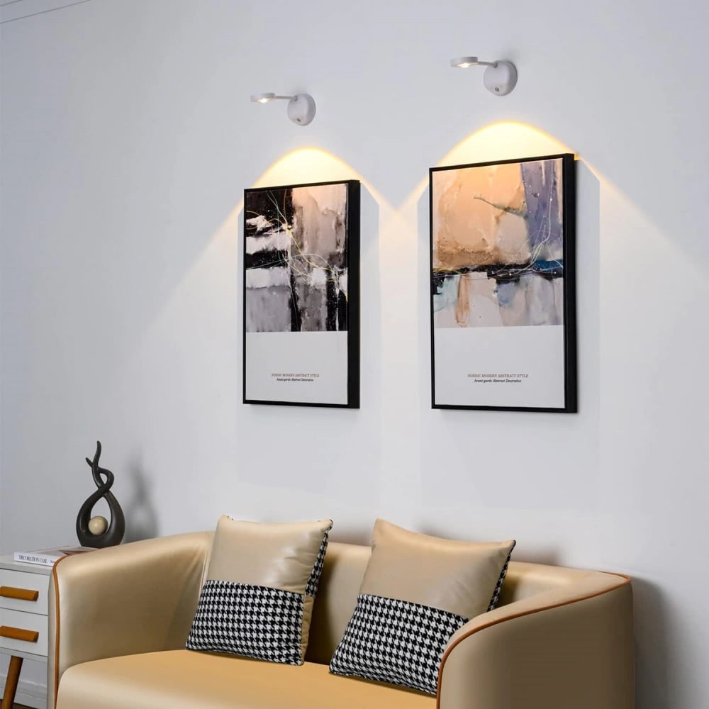 Motion Spotlight Wall Art Battery-Powered LED Accent Light - Image 1