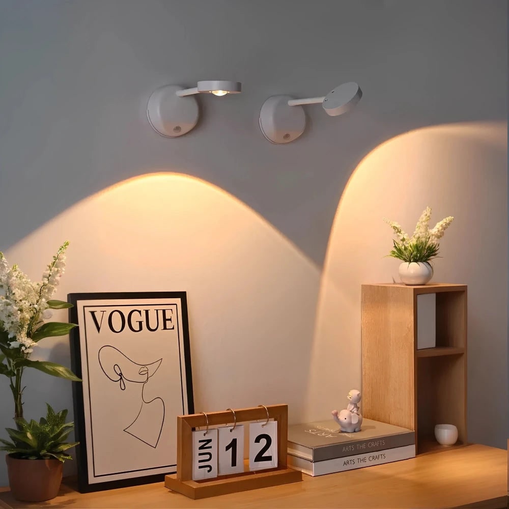Motion Spotlight Wall Art Battery-Powered LED Accent Light - Image 6