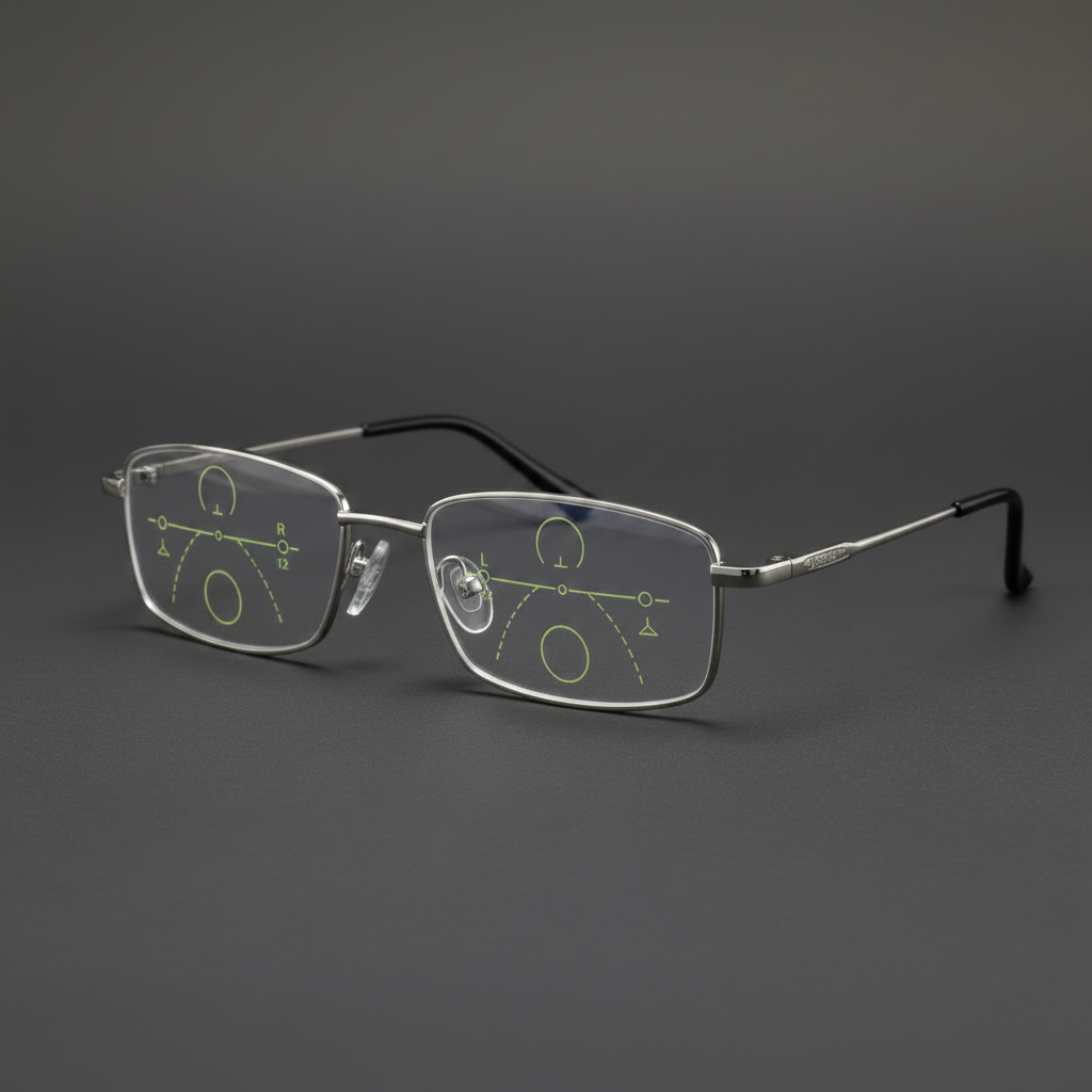 Multi Focal Glasses Photochromic Eyewear Progressive Design - Image 1