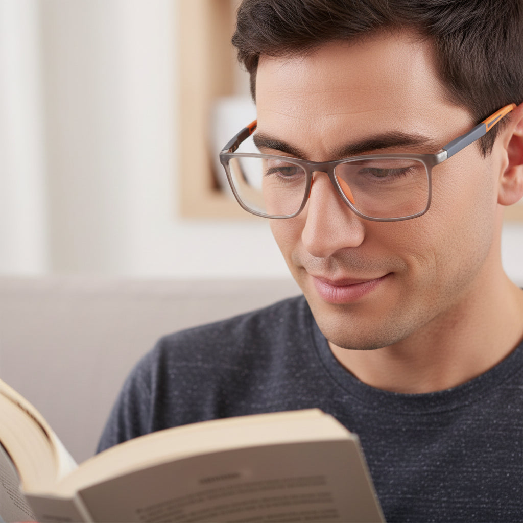 Multi-Focal Glasses Photochromic Eyewear Progressive Reading - Image 1
