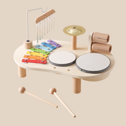 Musical Learning Table Wooden Multi-Instrument Activity Set - Image 2