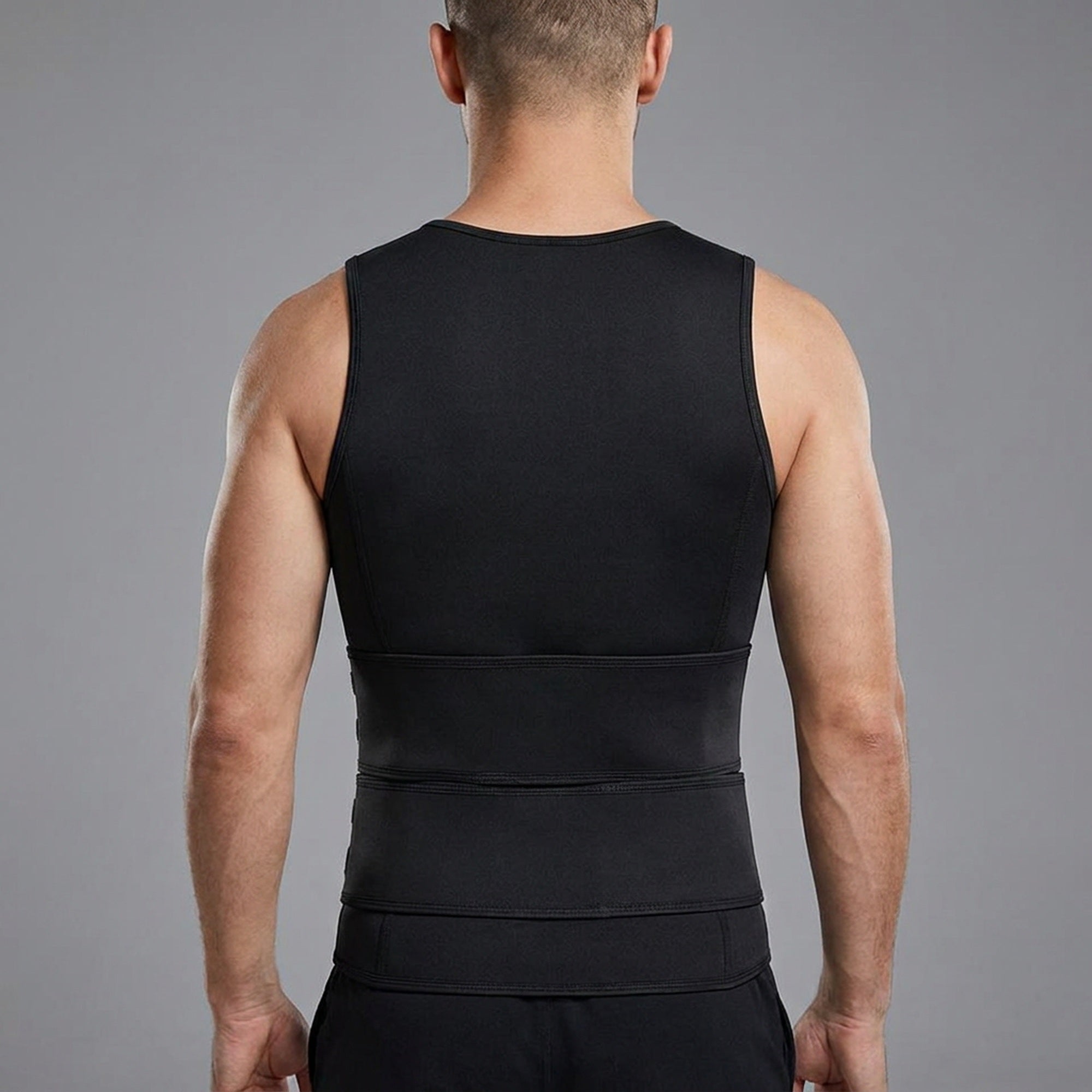 Neoprene Sauna Vest Heat Training Adjustable Straps - Image 6