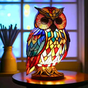 Night Light Decorative Owl Design Warm Lamp - Image 1
