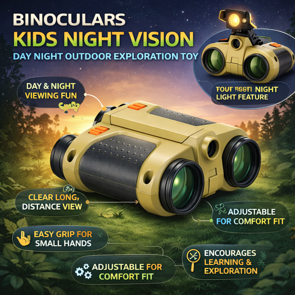 Night Vision Binoculars Kids Outdoor Adventure - Image 5