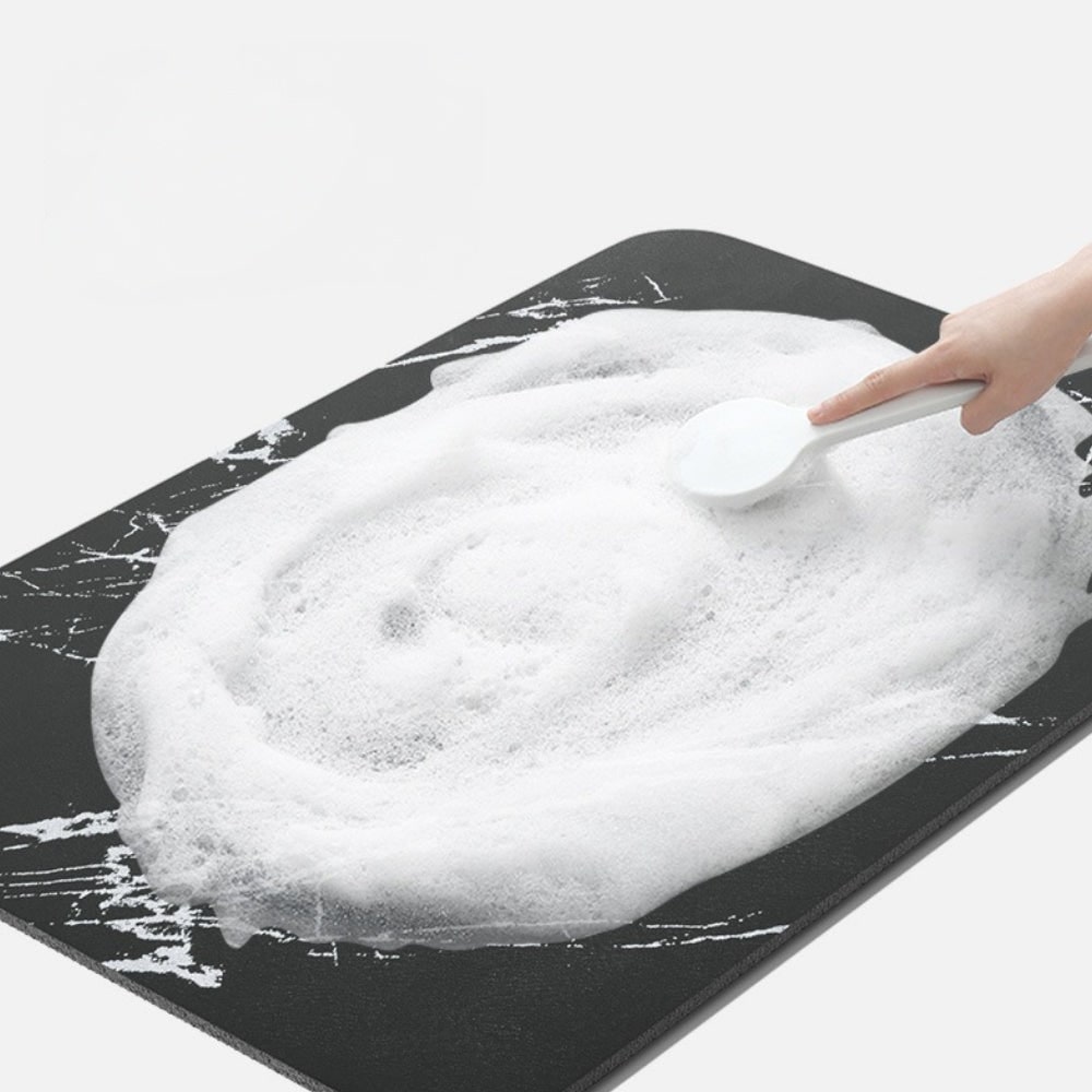 Non Slip Bath Mat Quick Dry Stone Absorbent Bathroom Mat - Image 6