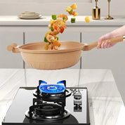 Nonstick Wok Pan Lid Healthy Cooking and Stir-Frying - Image 4