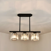 Nordic Pendant Light Multi-Head Long Glass Shades Dining - Image 10