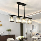 Nordic Pendant Light Multi-Head Long Glass Shades Dining - Image 11