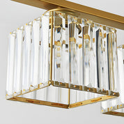 Nordic Pendant Light Multi-Head Long Glass Shades Dining - Image 31